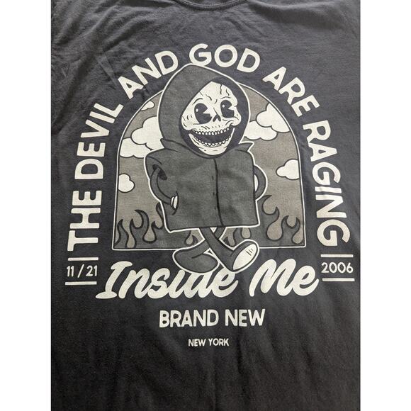 Brand New Size M The Devil And God Are Raging Inside Me Shirt Jesse Lacey LI - Picture 15 of 15